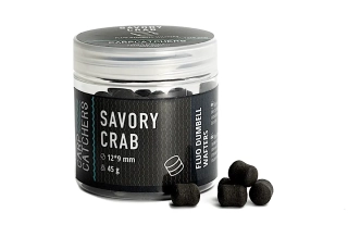 Вафтерси Carp Catchers Fluo Dumbell Wafters "Savory Crab" 12x9mm