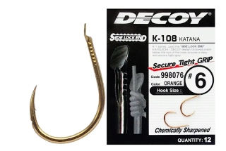 Крючки Decoy K-108 Katana