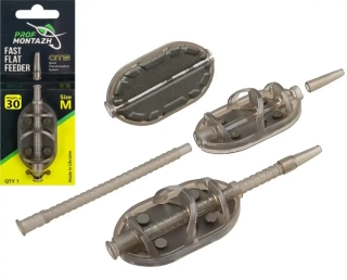 Кормушка Profmontazh "Fast Flat Feeder QTS" M 30g (1шт/уп)