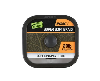 Поводковый материал Fox Naturals Super Soft Braid hooklength 20m 25lb/11.3kg