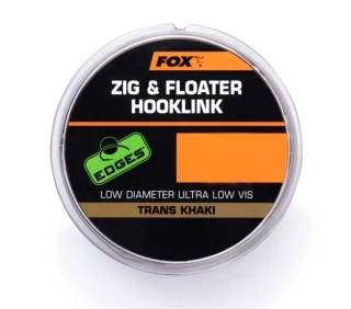 Повідковий матеріал Fox Zig & Floater Hooklink Trans Khaki 100m
