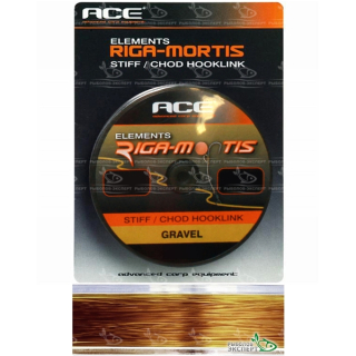 Поводковый материал ACE Riga Mortis Hooklink Gravel 20lb 20м