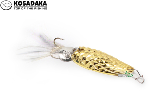 Блешня Kosadaka Pinspoon 15г 50мм gold