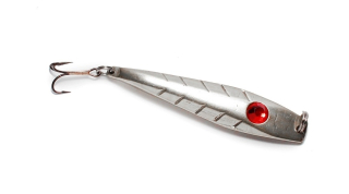 Блешня зимова Lucky John Fin Model B з трійником 60мм 12,0г - S