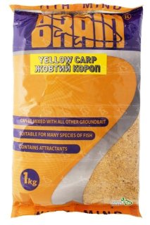 Підгодовування Brain Серія Standart - Carp Yellow (Карп жовтий) 1кг
