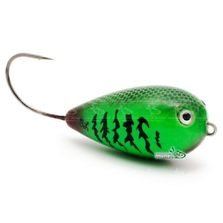 Воблер Bumble Lure Jerk J-9 Green Хорватське яйце 9г