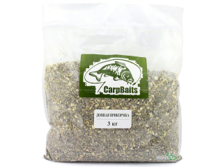 Прикормка Carp Baits Донная "База"темная 3кг