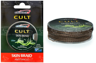 Повідцевий матеріал Climax Cult Skin Braid 20м 20lb black camou