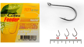 Крючки Cobra Feeder Master C1171NSB size 10