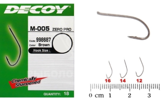 Гачки Decoy M-005 ZERO-PRO size 18
