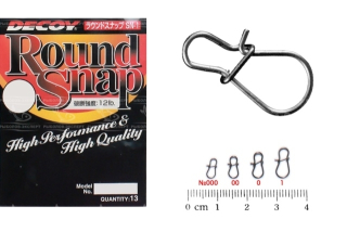 Застібка Decoy SN-1 Round Snap №1 22lb (13шт/уп)