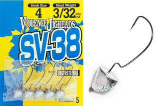 Джиг-головка Decoy Violence Jighead SV-38 size04 1,8г