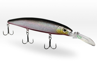 Воблер Deps Balisong Minnow 130SF Longbill 37 Redbelly Shiner