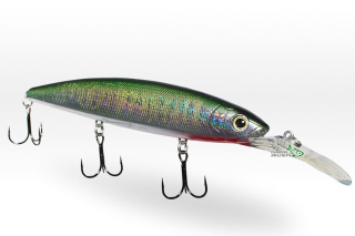 Воблер Deps Balisong Minnow 130SF Longbill brachiostick 06 Prizm Ketabass
