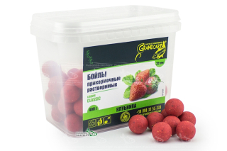 Бойлы Grandcarp Classic растворимые Клубника Ø20мм 400г