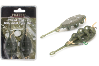 Годівниця Traper Elasticated Method Feeder з амортизатором Large 40г