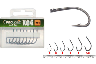 Гачки Prologic Hook XC4 Size 04 (8шт/уп)