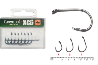 Крючки Prologic Hook XC6 Size 02 (8шт/уп)