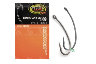 Гачки Texnokarp "Longshank Mugga hook" №6