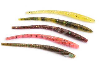 Силикон Lucky John Wiggler Worm 2,3"