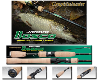 Спінінг Graphiteleader Nuovo Bosco Bait Casting GLNBC-662M 1,99м 7-21г