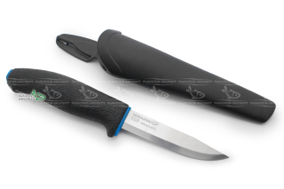 Нож Morakniv Allround 746 черный с синим,нержавеющая сталь