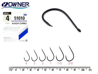 Гачки Owner 51010 Ikada Chinu size 04