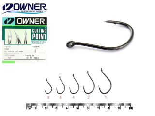 Крючки Owner 5111 Cut SSW size 06