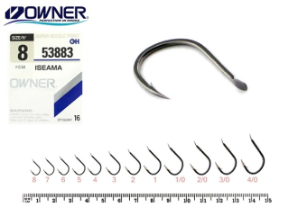 Крючки Owner 53883 Iseama size 1/0