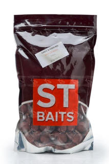 Бойли ST Baits Shelf Life Boilies Garlic Robinred 20мм 1кг