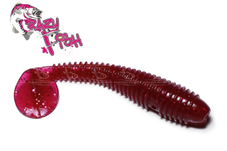 Силикон Crazy Fish Vibro Fat 7.1см col.02 Lilac-ж.рыба