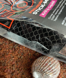 Прикормка Technocarp Premium Stick-Mix 0,6кг - Krill/Squid (Криль/Кальмар)