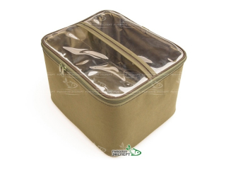 Сумка Shaptala (ПП2Х) із прозорою кришкою хакі 30х25х20