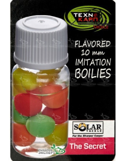 Насадка силиконовая Technocarp Flavored Imitation Boilies 10мм - The Secret SOLAR