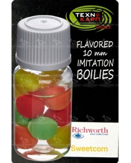 Насадка силіконова Technocarp Flavored Imitation Boilies 10мм - Sweetcorn Richworth