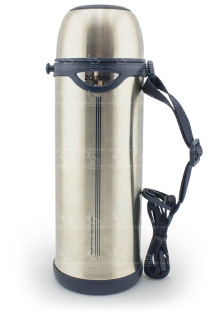 Термос Zojirushi SJ-TE10XA 1,0л серебро (с ремешком)