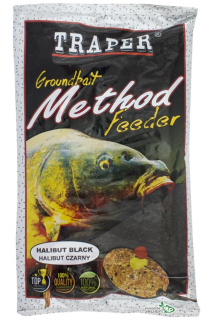 Прикормка Traper Method Feeder 750г Halibut Black