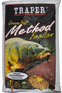 Прикормка Traper Method Feeder 750г Strawberry