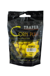 Вулканізована кукурудза Traper Corn Puff 12мм 20г Скопекс