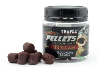 Пеллетс насадочный Traper Expert Big Carp 12мм 100г - Bloodworm (мотыль)