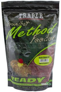 Прикормка Traper Method Feeder Ready 750г Strawberry