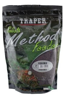 Пеллетс Traper Method Feeder 2мм 500г - Fish Mix (рибний мікс)