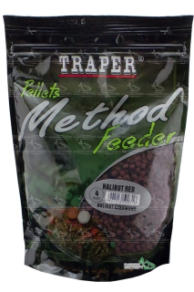 Пеллетс Traper Method Feeder 4мм 500г-Halibut Red
