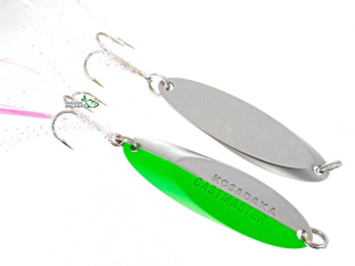 Блешня Kosadaka Castmaster 11г silver/chartreuse