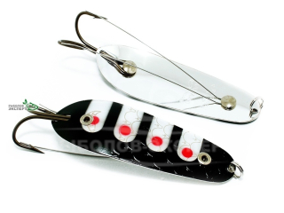 Блешня Kuusamo Rasanen weedless 70мм 10г - BL/R/S-S