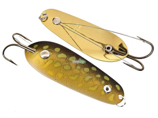 Блешня Kuusamo Rasanen weedless 70мм 10г - Ye/G/GR-B, UV