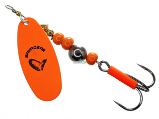 Блешня Savage Gear Caviar Spinner 4, 14г 06 Fluo Orange