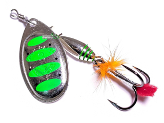 Блешня Savage Gear Rotex Spinner 3a, 10 Green Highlander
