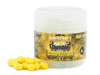 Бойлы Brain Dumble Pop-Up Competition Pineapple N-butiric 9мм 20г