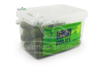 Бойлы Brain Soluble Green Peas (Зелёный Горошек) 24мм 1,0кг